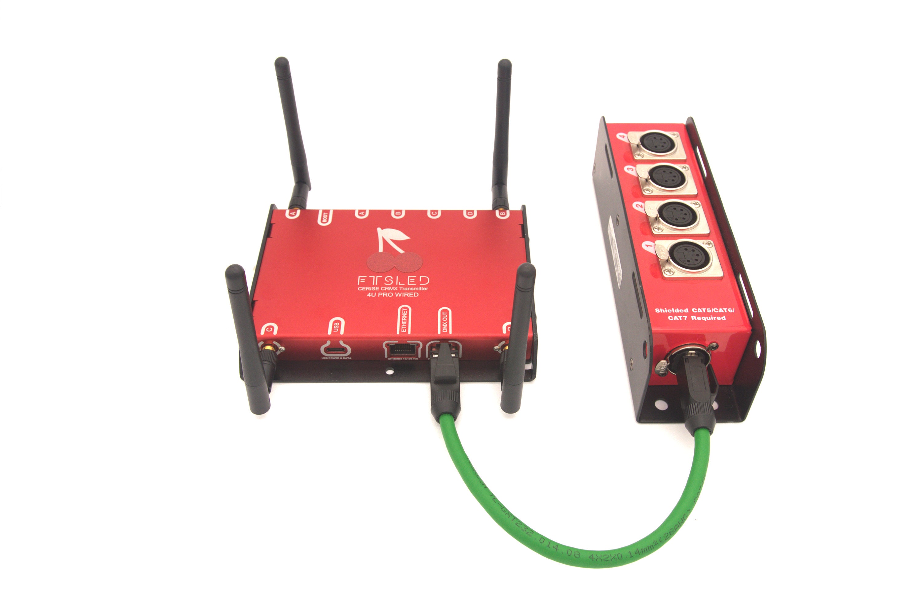 FTSLED Transmetteurs DMX FTSLED - CERISE 4U PRO WIRED DopPRO