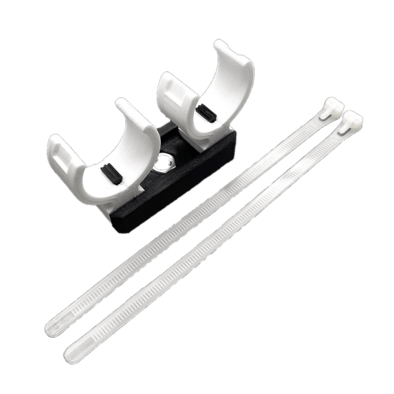GLOBAL3D Fixations LED Tubes Tube Double Clip DopPRO