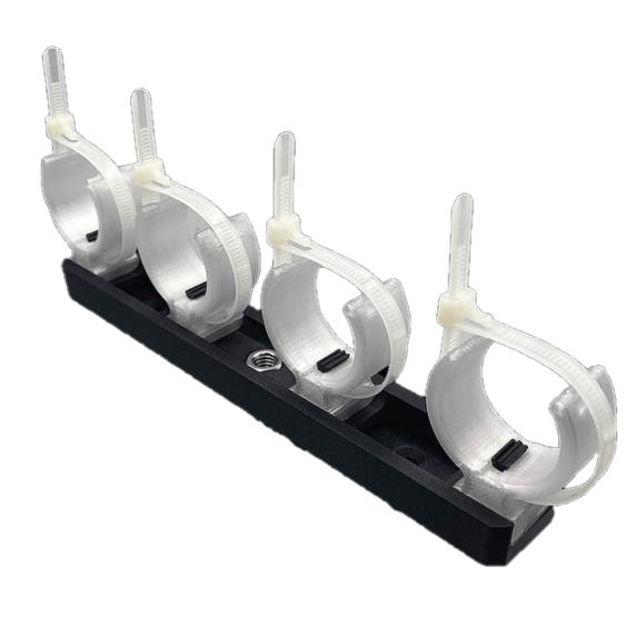GLOBAL3D Fixations LED Tubes Tube Quad Clip DopPRO
