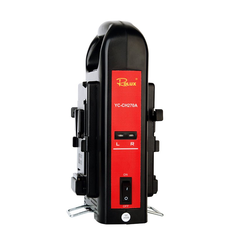 Rolux Chargeurs Batteries Ciné Chargeur Batterie DUAL 26V DopPRO