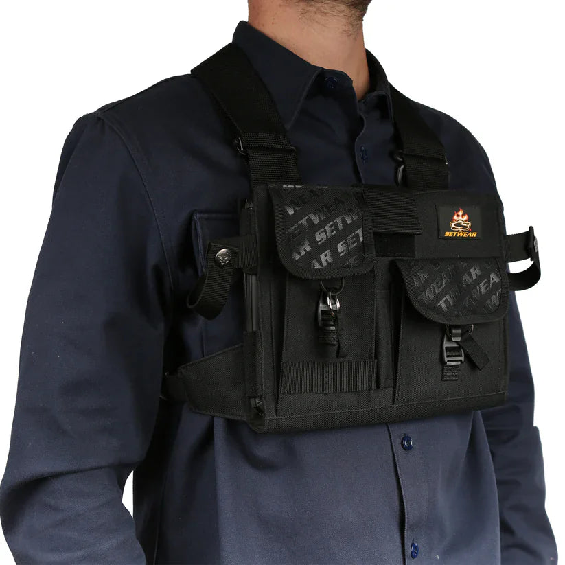 SetWear Pochette IPAD & RADIO CHEST PACK DopPRO