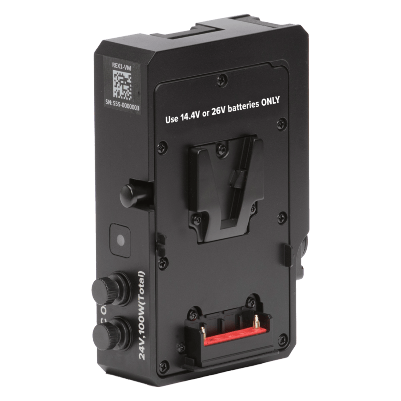 Astera Platines Batterie 1x REX RUNTIME EXTENDER V-MOUNT DopPRO