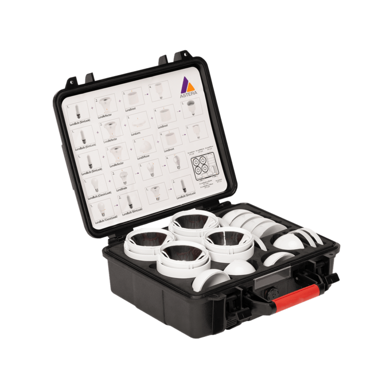 Astera Valise accessoires LUNABULB ACCESSORY KIT DopPRO