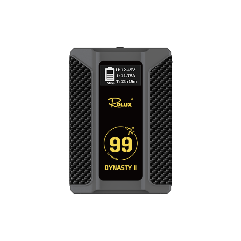 Rolux Batteries Ciné V-Mount Pocket Batterie 99Wh DopPRO